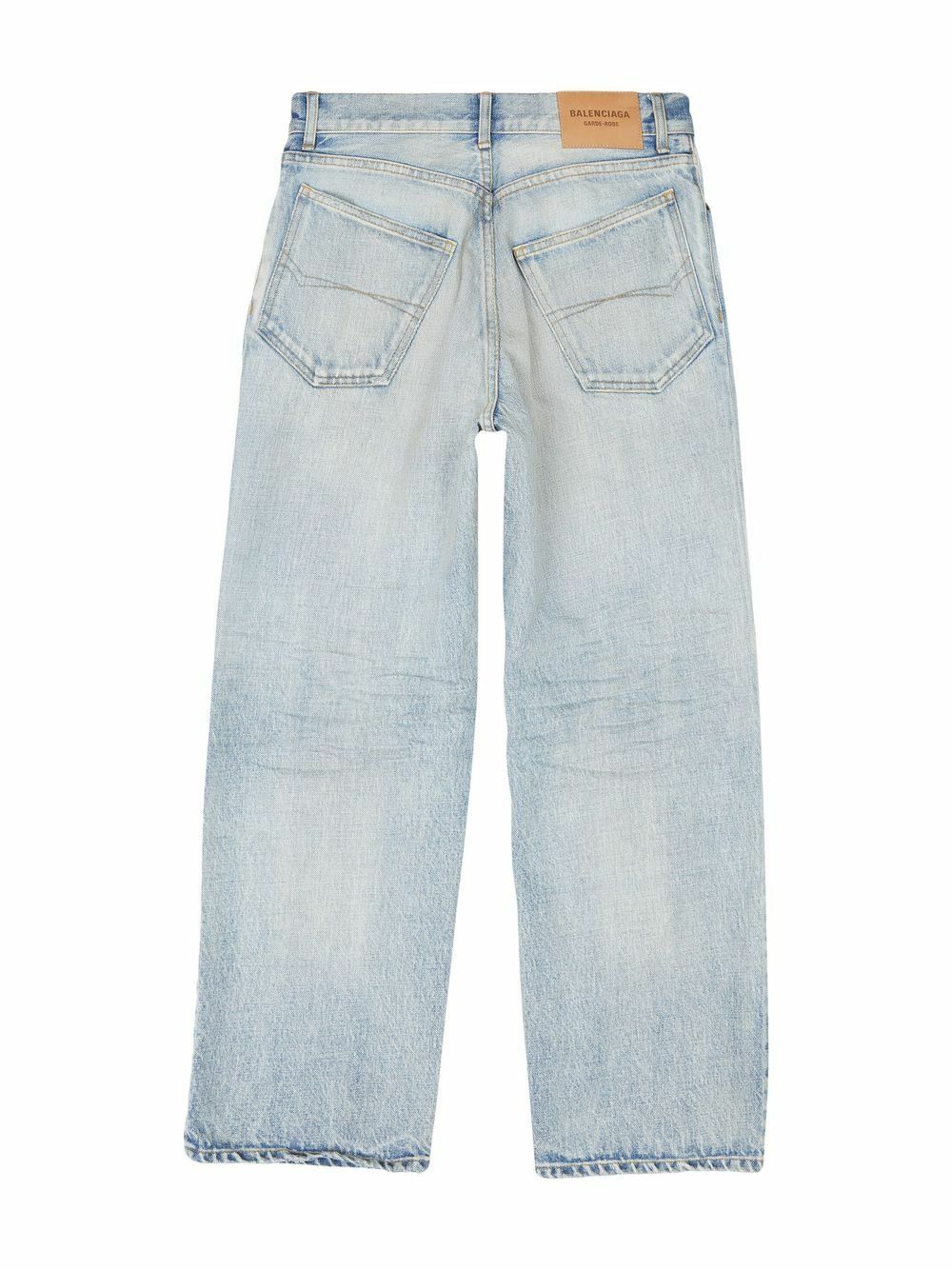 BALENCIAGA - Ankle Cut Denim Jeans Balenciaga