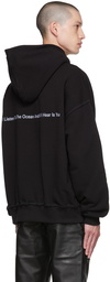 MISBHV Black 'The Lady Of The Lake' Hoodie