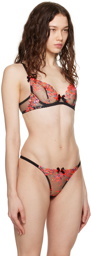 Agent Provocateur Black Lexx Bra