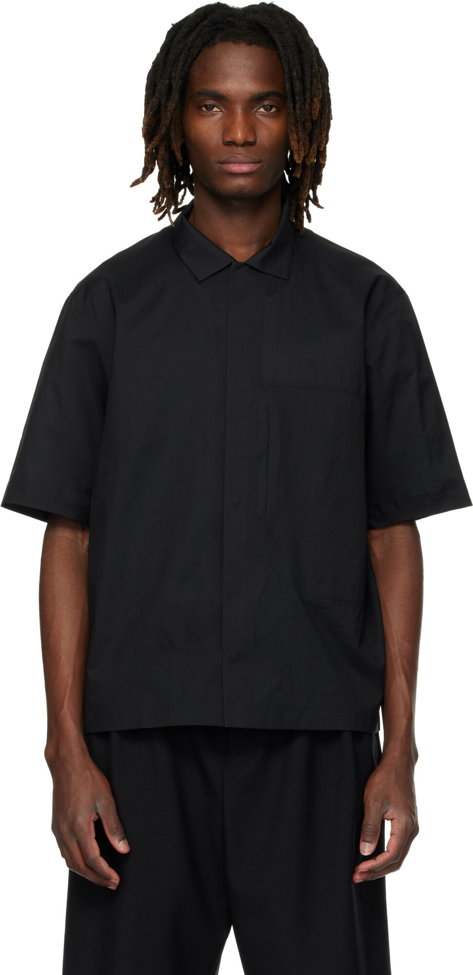 Veilance Black Demlo S/S Shirt