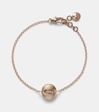 Pomellato Pom Pom Dot 18kt rose gold pendant bracelet with turquoise and diamonds