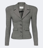 Magda Butrym Herringbone wool-blend jacket