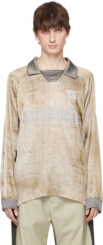 Photo: Serapis Gray Piraeus Truck Tarp Silk Football Polo