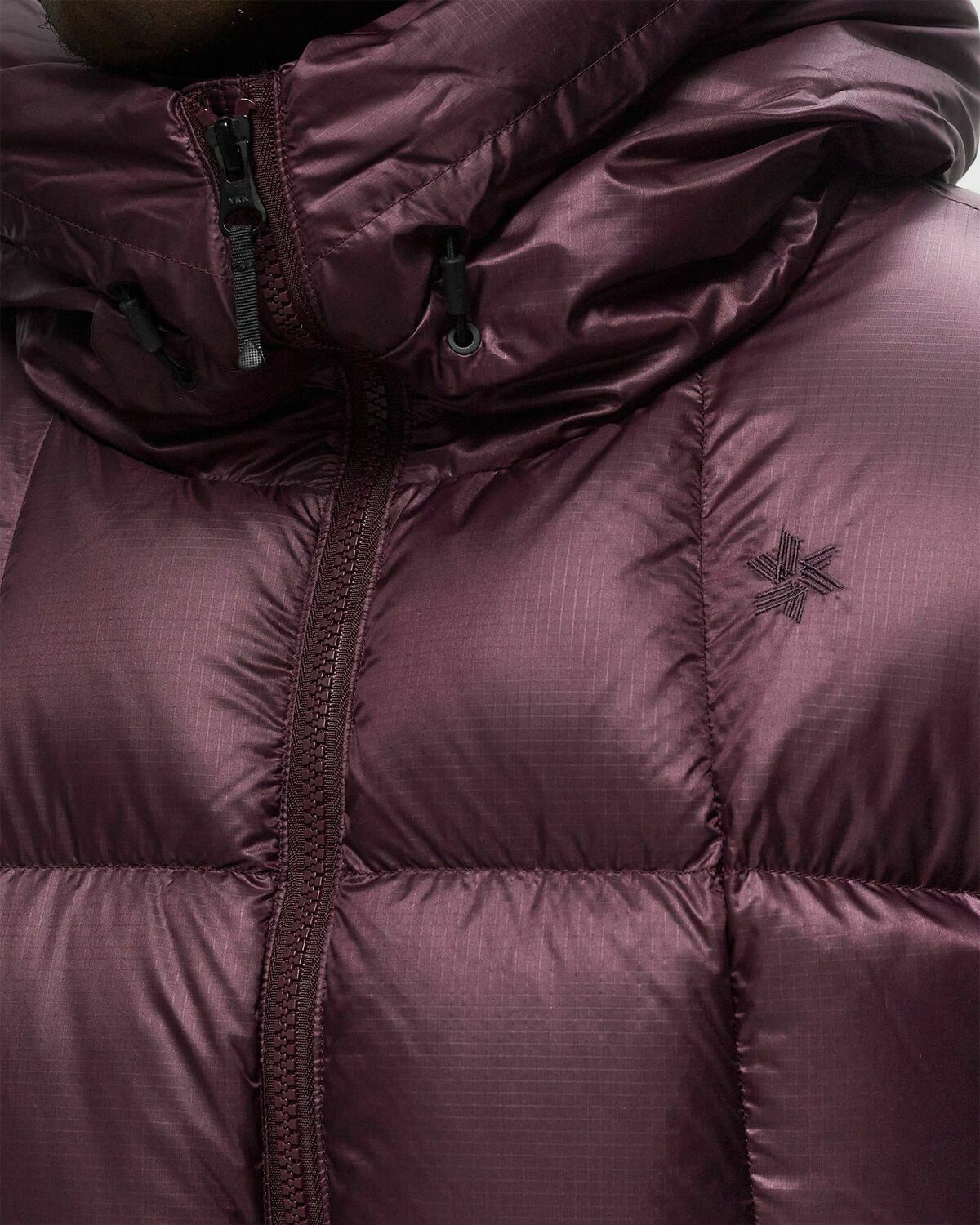 Goldwin Goldwin 0-PERTEX QUANTUM Down Parka Purple Mens Down