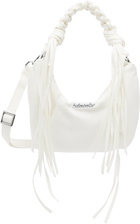 Holzweiler White Cocoon Micro Denim Bag