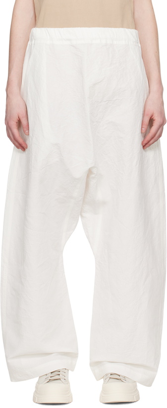 Photo: Sofie D'Hoore White Plof Trousers