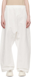 Sofie D'Hoore White Plof Trousers
