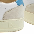 Autry Men's Medalist Leather Suede Sneakers in Leather White/Niagara