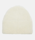 Toteme Ribbed-knit wool-blend beanie