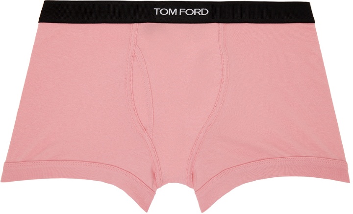 Photo: TOM FORD Pink Classic Fit Boxer Briefs