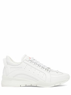 DSQUARED2 - Logo Leather Sneakers