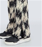 Amiri M.A. Tapestry flared cotton cargo pants