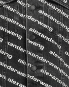 Alexander Wang Womens Denim outerwear in Black