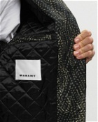 Marant Gustave Coat Black/Beige - Mens - Coats