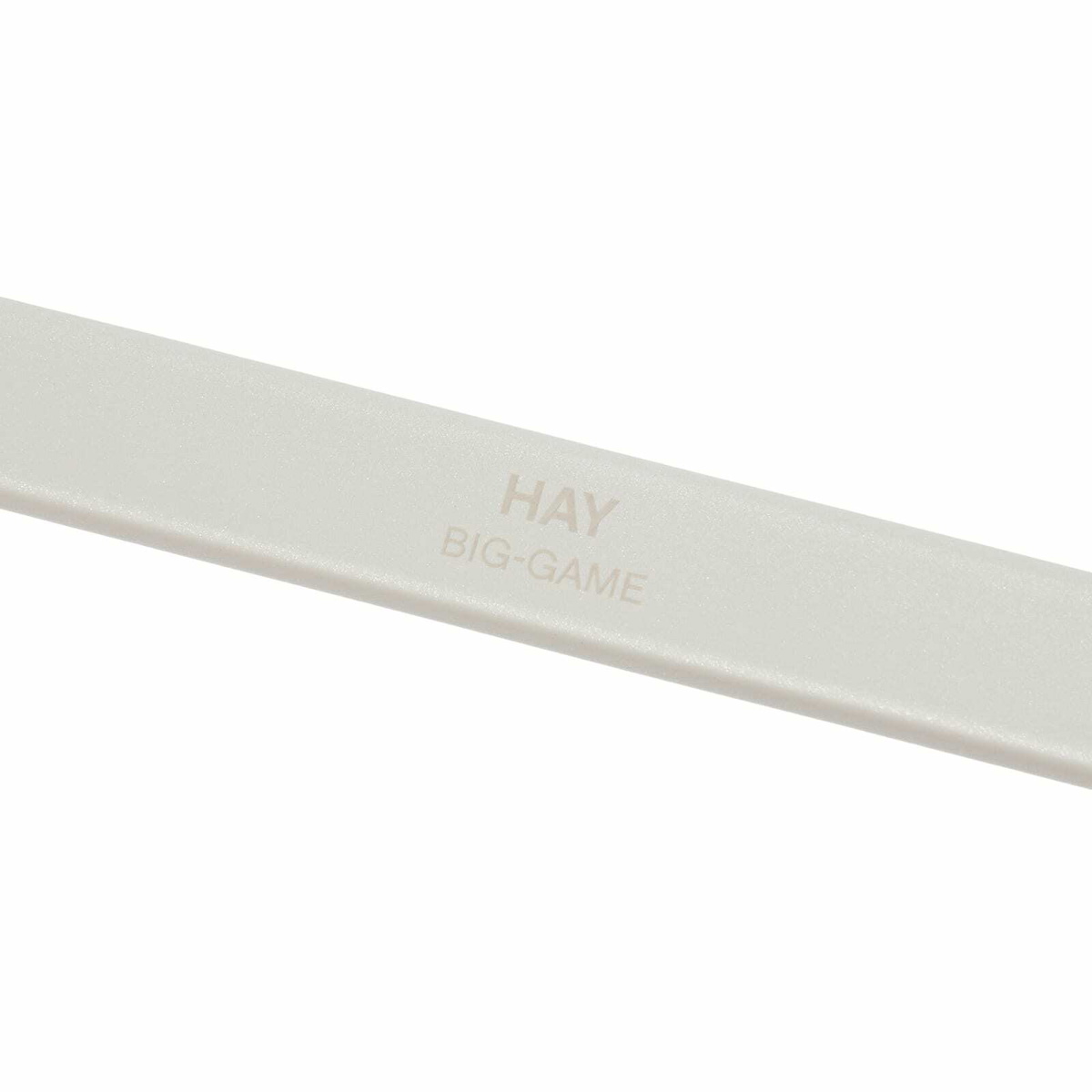 HAY Tape Coat Rack - Small in Metallic Grey 