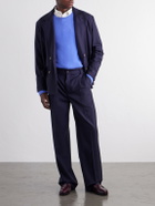 De Bonne Facture - Double-Breasted Virgin Wool-Twill Jacket - Blue