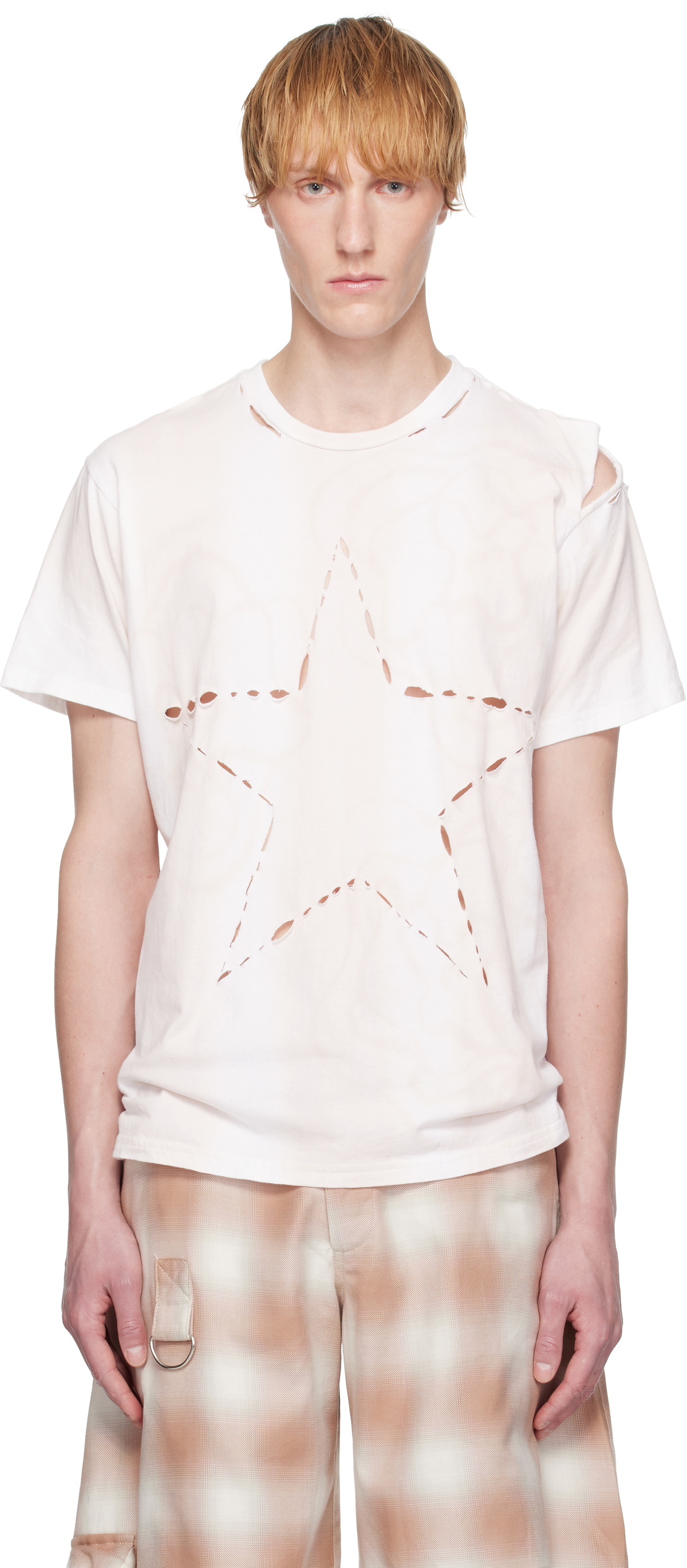 Collina Strada White Star T-Shirt Collina Strada