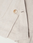 Frescobol Carioca - Belford Cotton and Cashmere-Blend Jacket - Neutrals