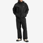 Snow Peak Men's Light Mountain Cloth Zip Up Parka Jacket in Black