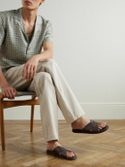 Orlebar Brown - Muro Leather Sandals - Brown