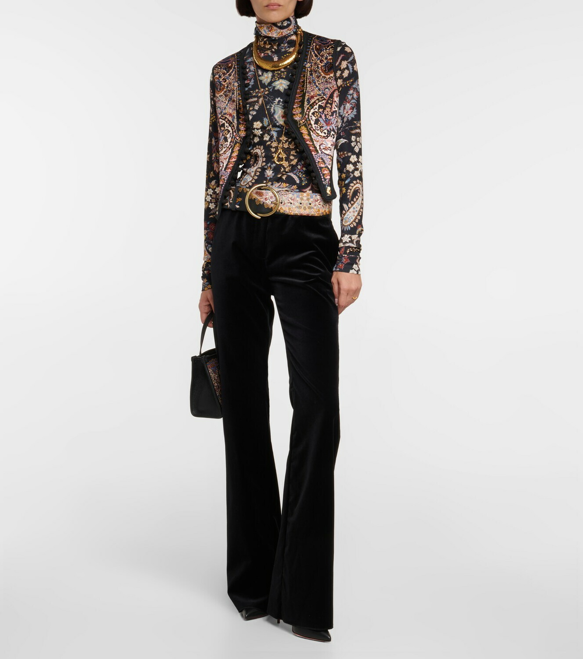 Etro - Paisley cropped vest Etro
