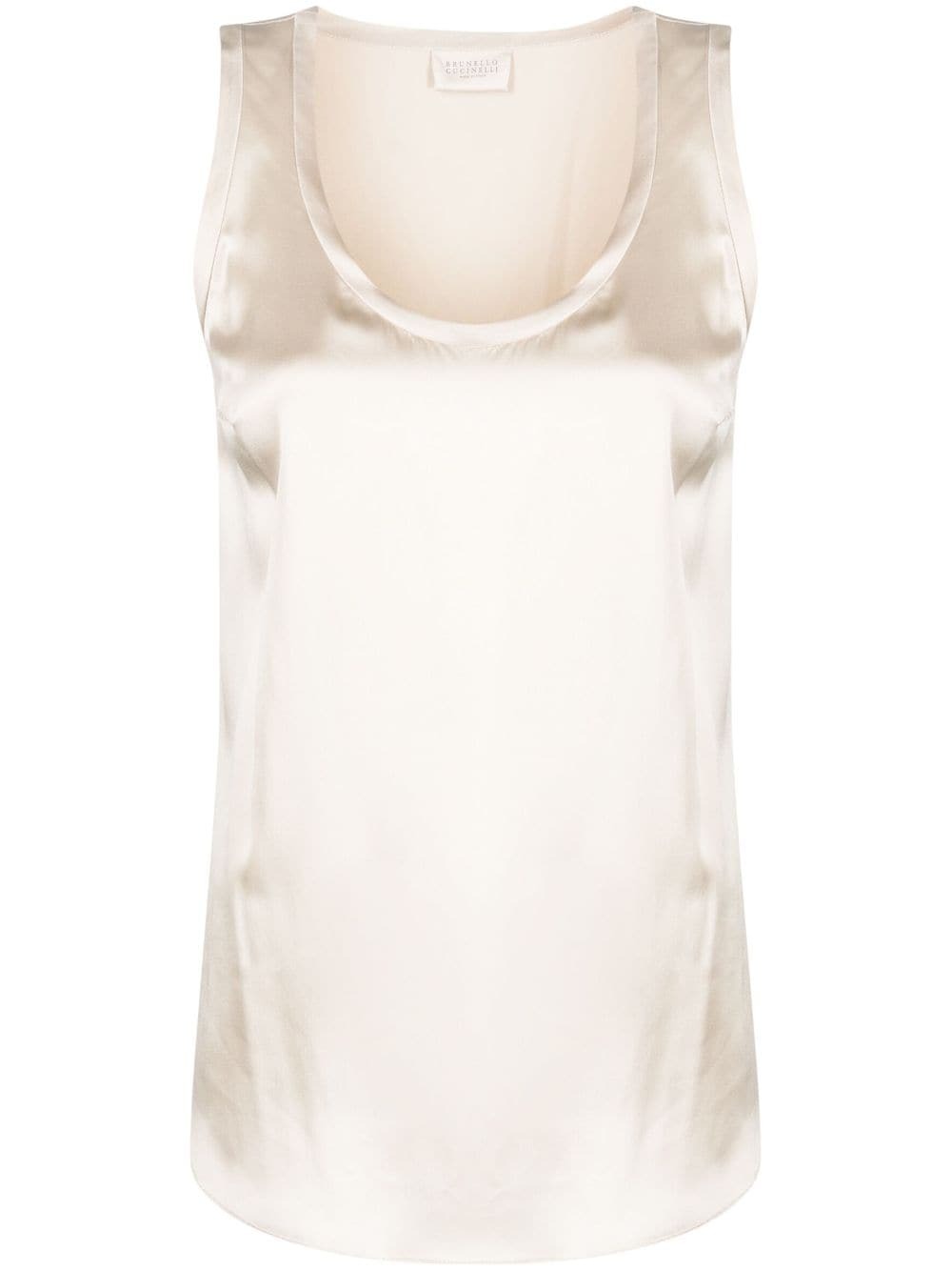 Brunello Cucinelli White Cotton Blouse