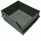 Hachiman Omnioffre Stacking Storage Box - Large in Dark Green