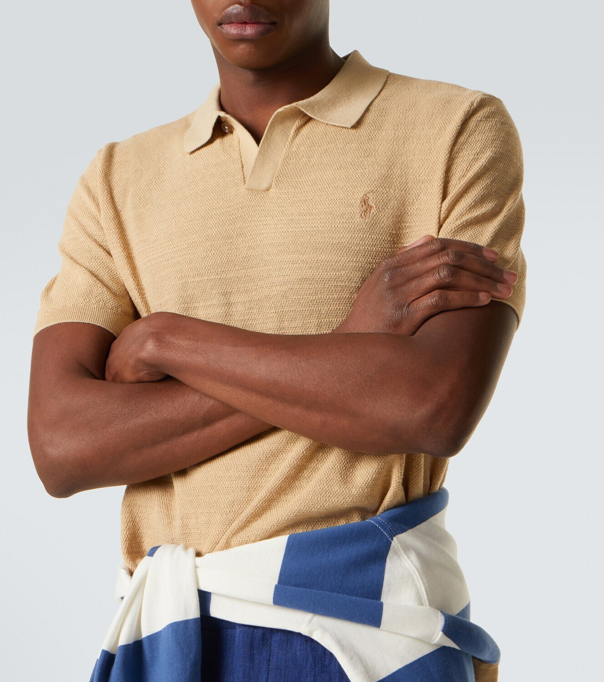Polo Ralph Lauren Cotton and linen polo shirt