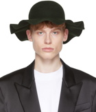 AMI Paris Green Borsalino Edition Felted Hare Fur Hat