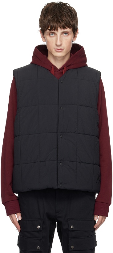 Photo: Burberry Black Quilted Puffer Vest