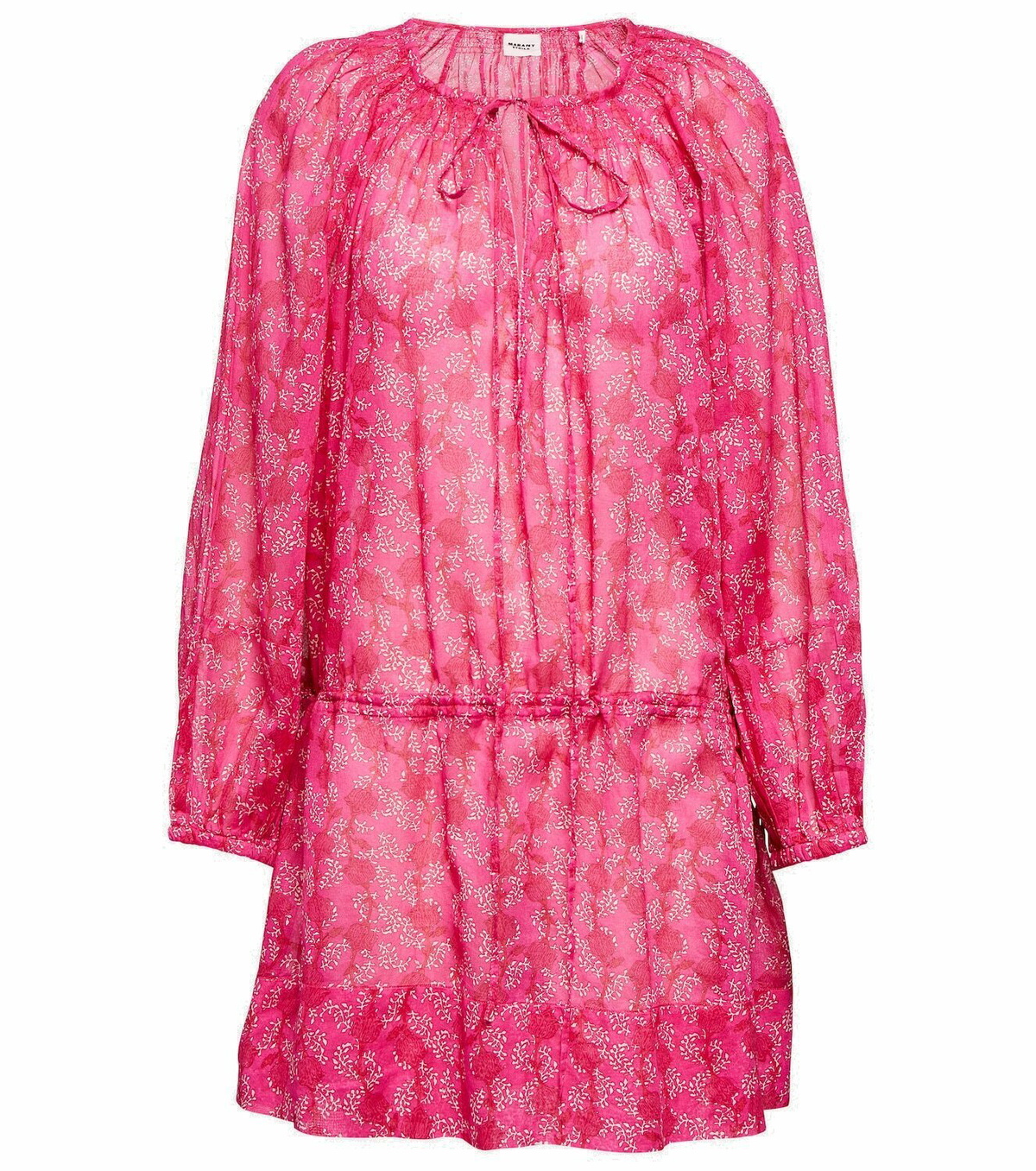 Marant Etoile Purple Cotton Casual Dress