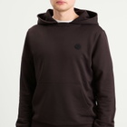 Moncler Men's Washed Hoodie in Brown