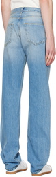 Maison Margiela Blue Hook-Eye Jeans