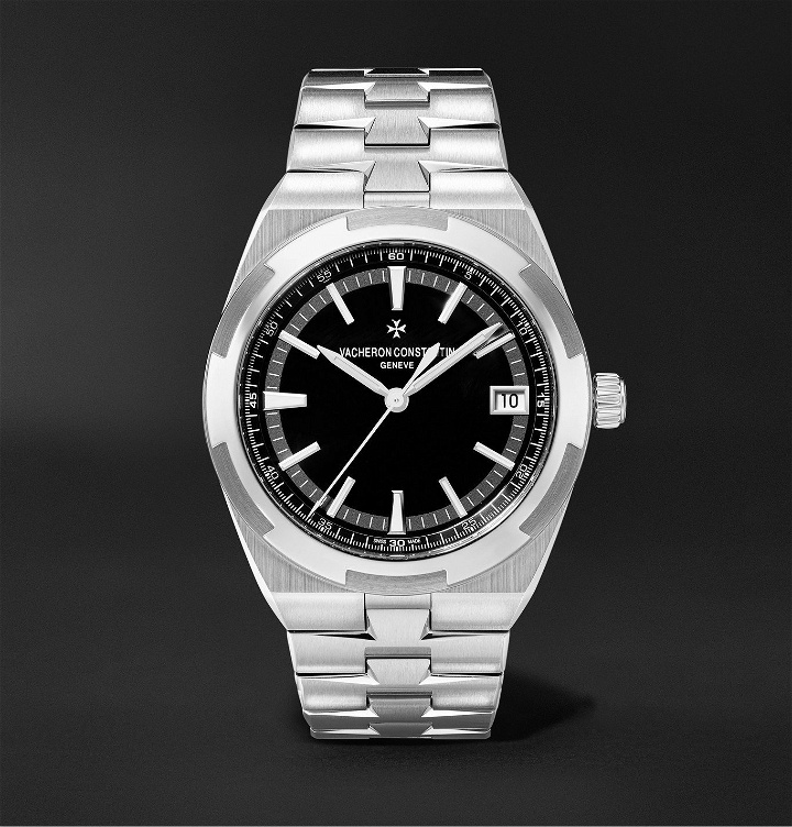 Photo: VACHERON CONSTANTIN - Overseas Automatic 41mm Stainless Steel Watch, Ref. No. 4500V/110A-B483 - Black
