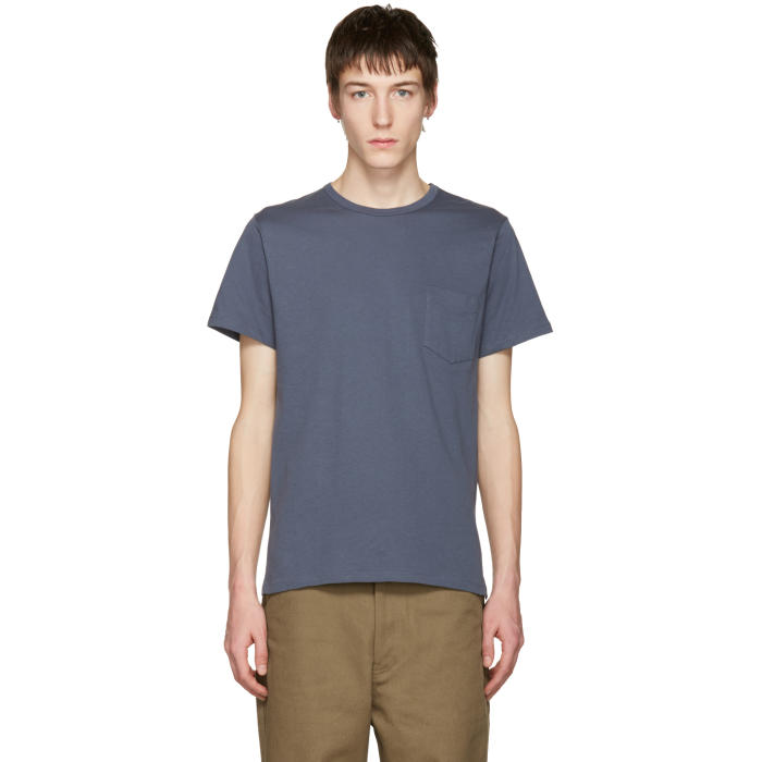 Photo: A.P.C. Blue Pocket T-Shirt