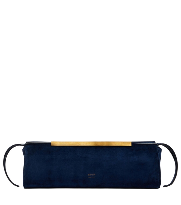 Photo: Khaite Donna suede clutch