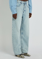 Free People Truro Wide-leg Jeans Denim