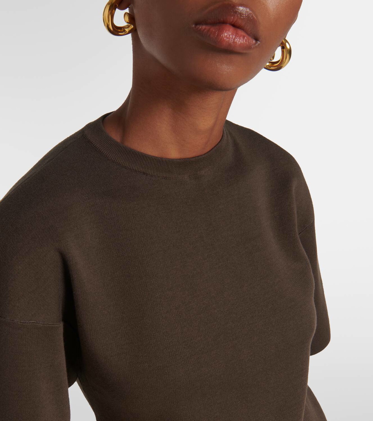 Fforme Dwyn wool and cotton-blend T-shirt