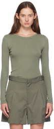 St. Agni Green Organic Cotton Long Sleeve T-Shirt
