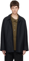 Factor's Navy Half-Raglan Jacket