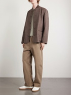 Loro Piana - Chilton Herringbone Virgin Wool and Cashmere-Blend Jacket - Brown