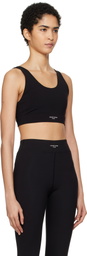 ANINE BING Black Yves Sport Bra
