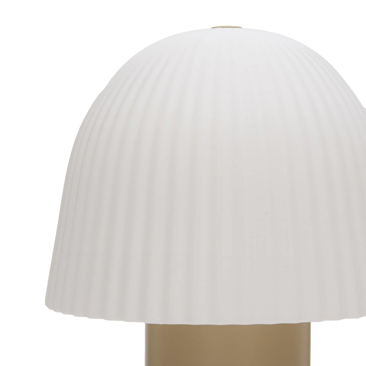 ferm LIVING Frill Portable Lamp in Cashmere/White 