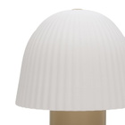 ferm LIVING Frill Portable Lamp in Cashmere/White 