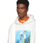Heron Preston White Heron Birds Hoodie