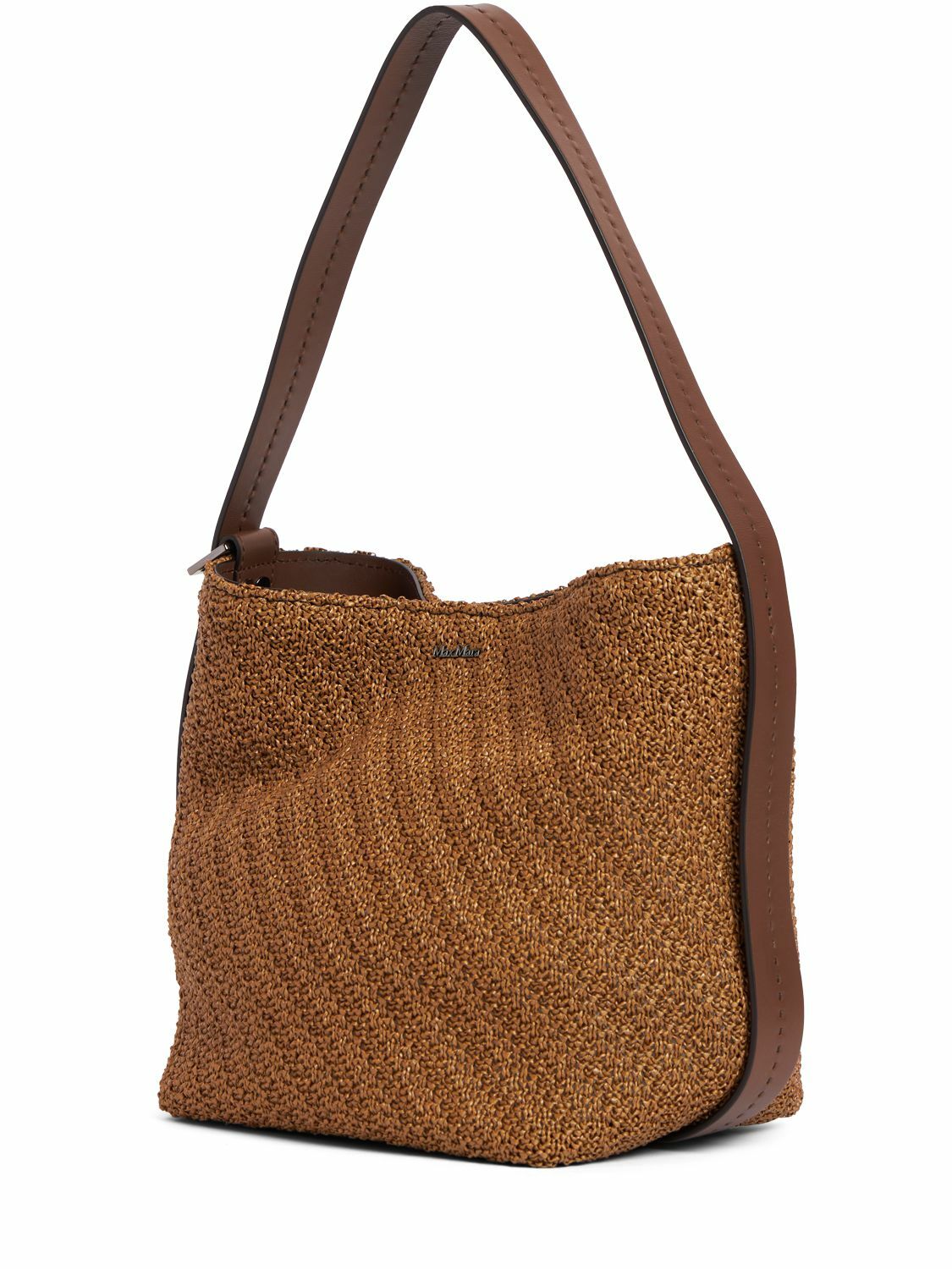 ★アウトレット★Max Mara★archetipo ラフィアマキシバッグ 4516025106002-y-