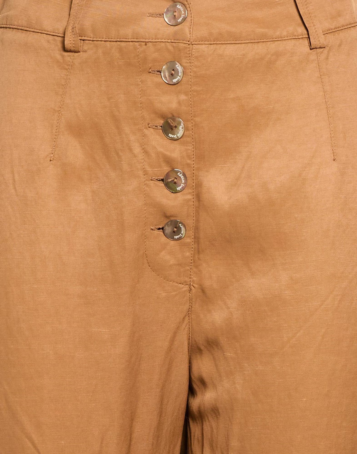 Alessia Santi Womens Pants Camel