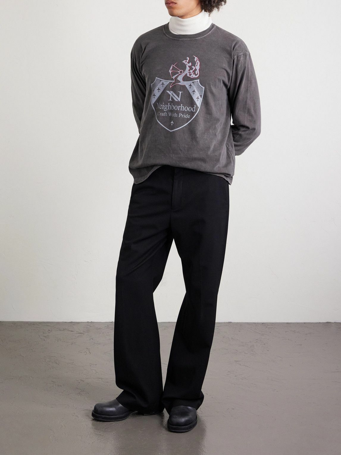 Neighborhood Black Subware Edition NH LS-3 T-shirt Neighborhood