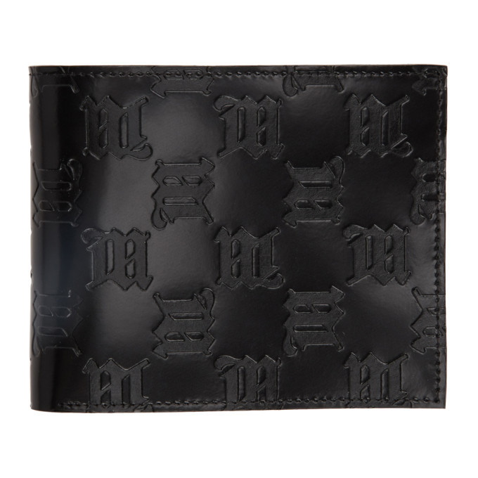 Photo: MISBHV Black Embossed Monogram Bifold Wallet