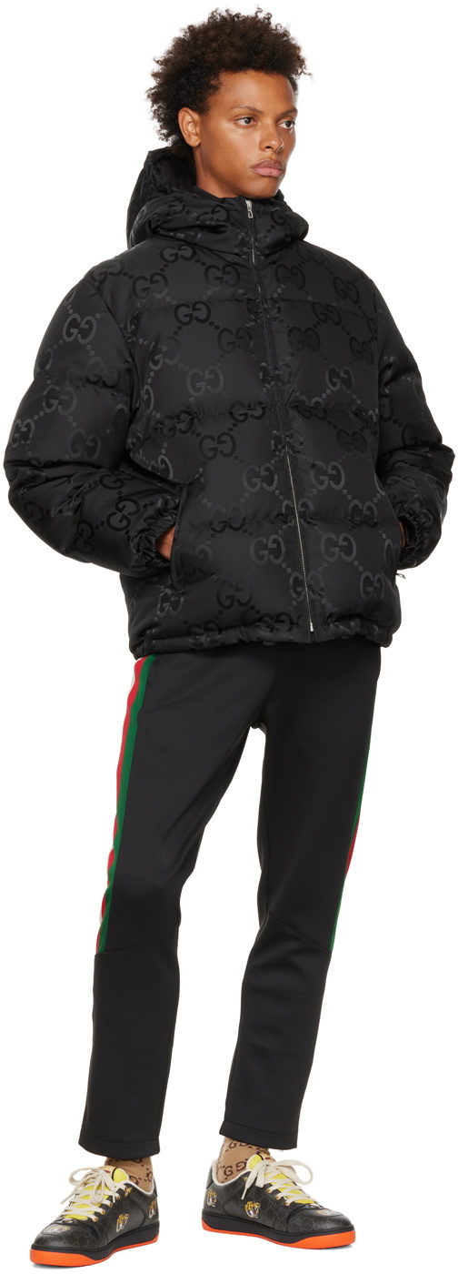 Gucci Black Jumbo GG Down Jacket